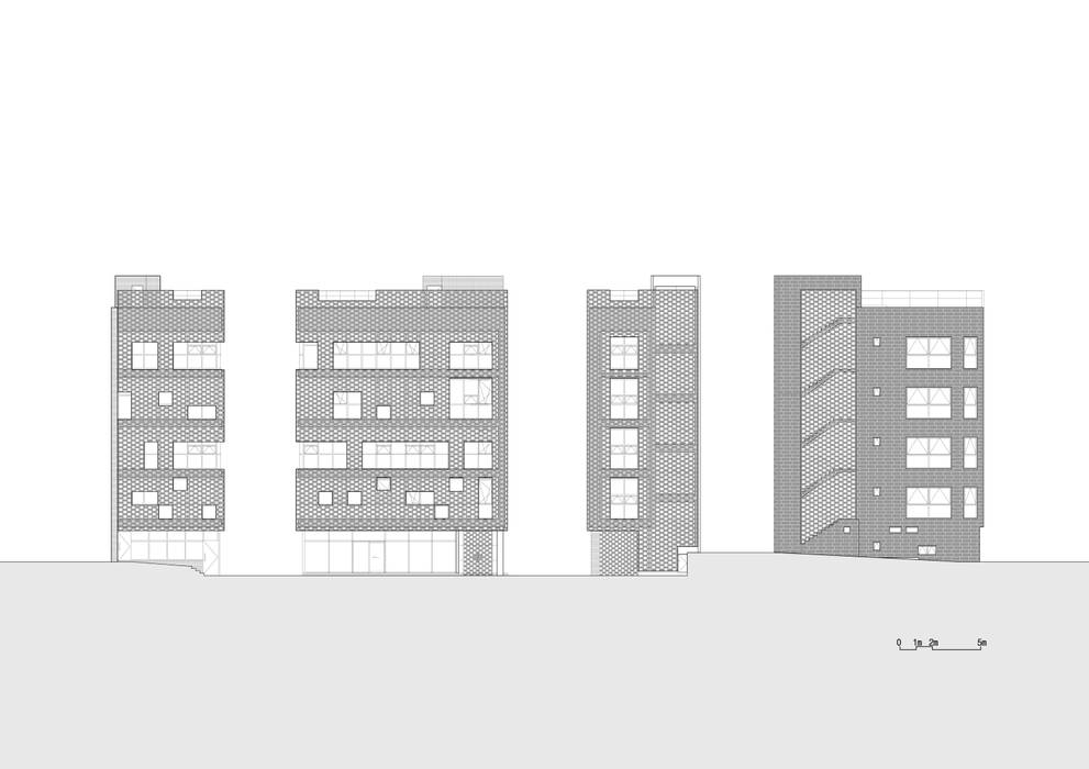 ทันสมัย โดย (주)건축사사무소 더함 / ThEPLus Architects, โมเดิร์น