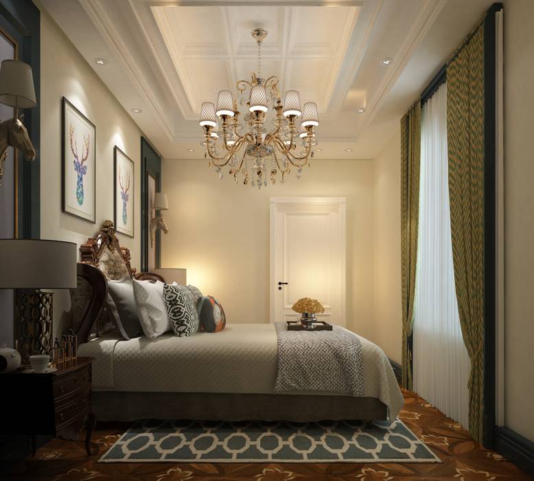 yatak odası Derya Malkoç İç Mimarlık Klasik Yatak Odası