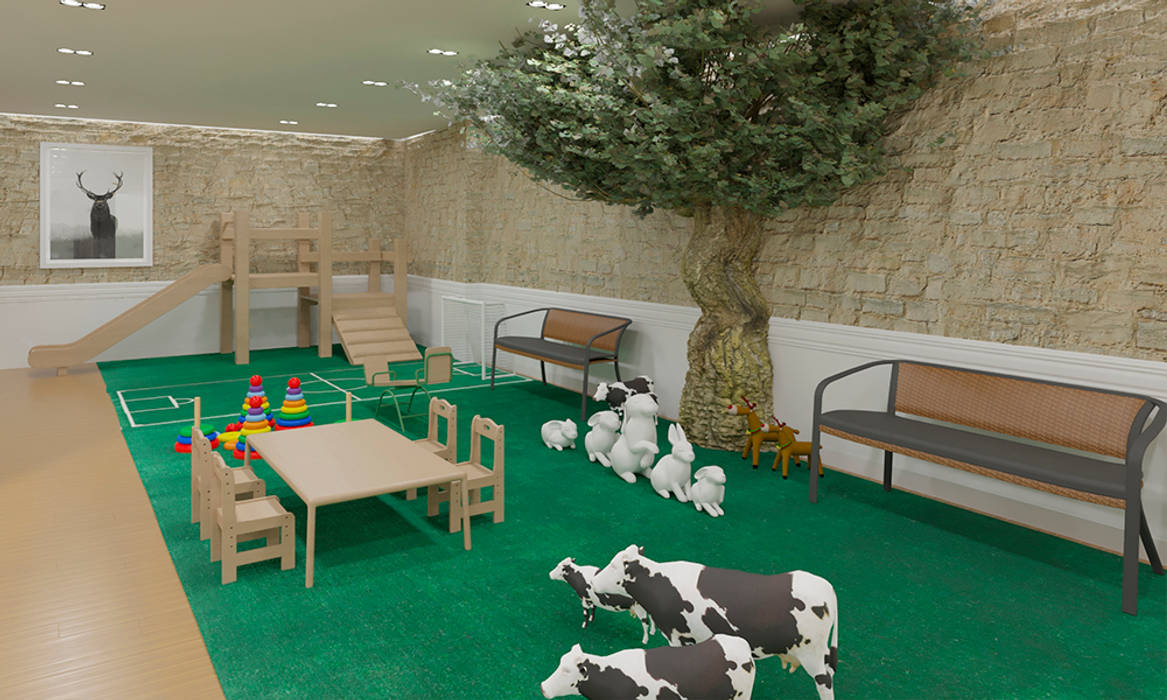 zona de juego para niños NRN diseño de interiores Habitaciones juveniles niños,jugar,design,diseño