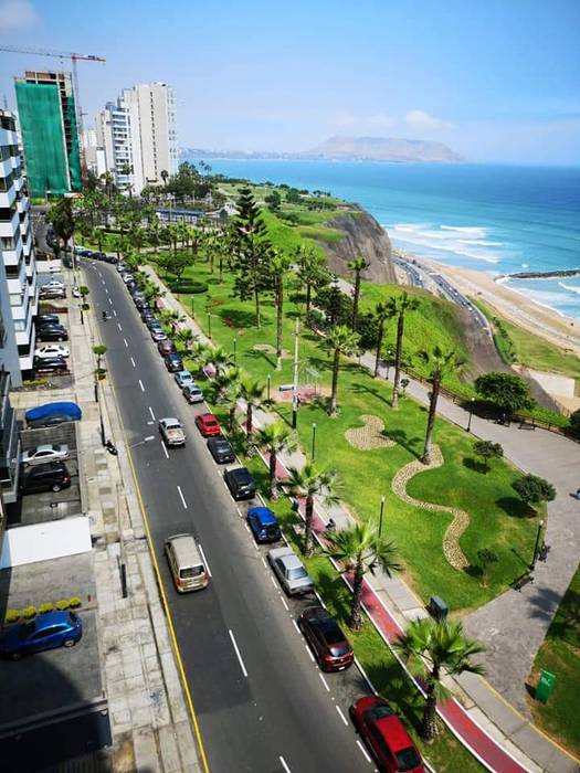 Departamento con vista espectacular al Malecon, Alicia Ibáñez Interior Design Alicia Ibáñez Interior Design Modern Houses