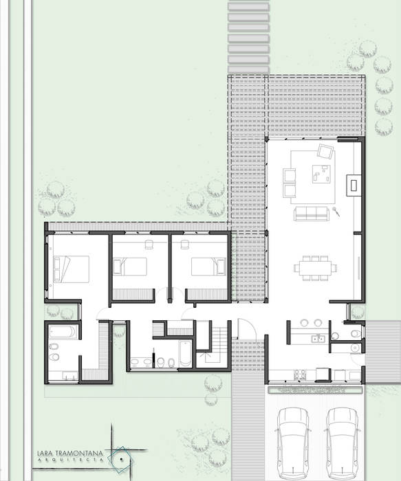 Planta LT/Arquitectura Casas unifamiliares