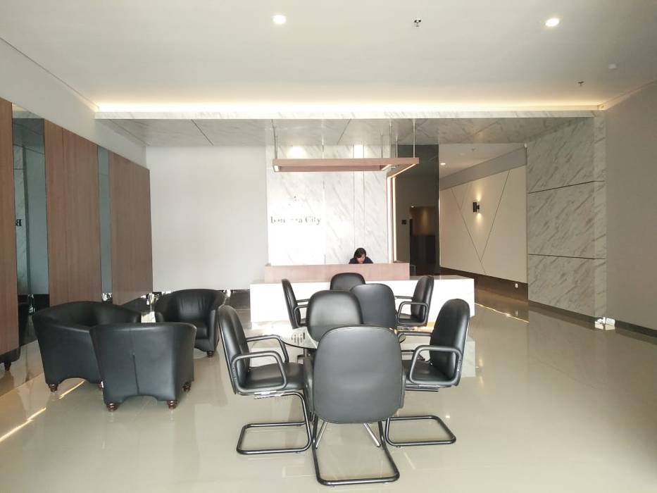 Interior Lobby Resepsionis Bandara City Apartment, PT. PANCAR KREASI ABADI PT. PANCAR KREASI ABADI