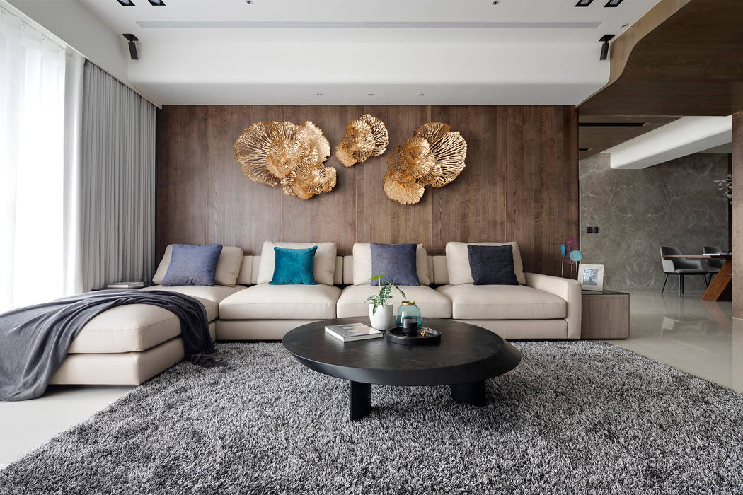 質 ‧ 域, 築川設計 築川設計 Modern living room