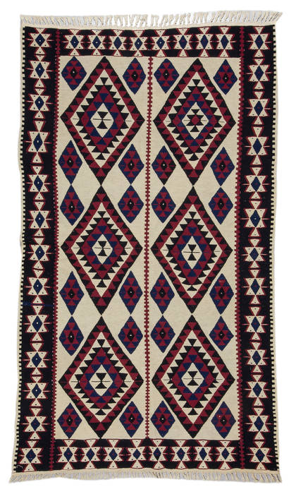 Kilim Rugs , Heritage Nomadic Art Gallery Heritage Nomadic Art Gallery Binnentuin Wol Oranje Binnenbeplanting