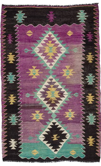 Kilim Rugs , Heritage Nomadic Art Gallery Heritage Nomadic Art Gallery Jardín interior Lana Naranja Paisajismo de interiores