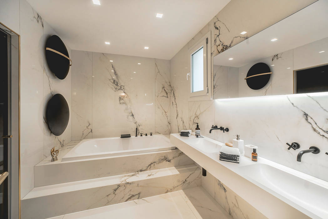 Pop House, MODO Architettura MODO Architettura Eclectic style bathrooms