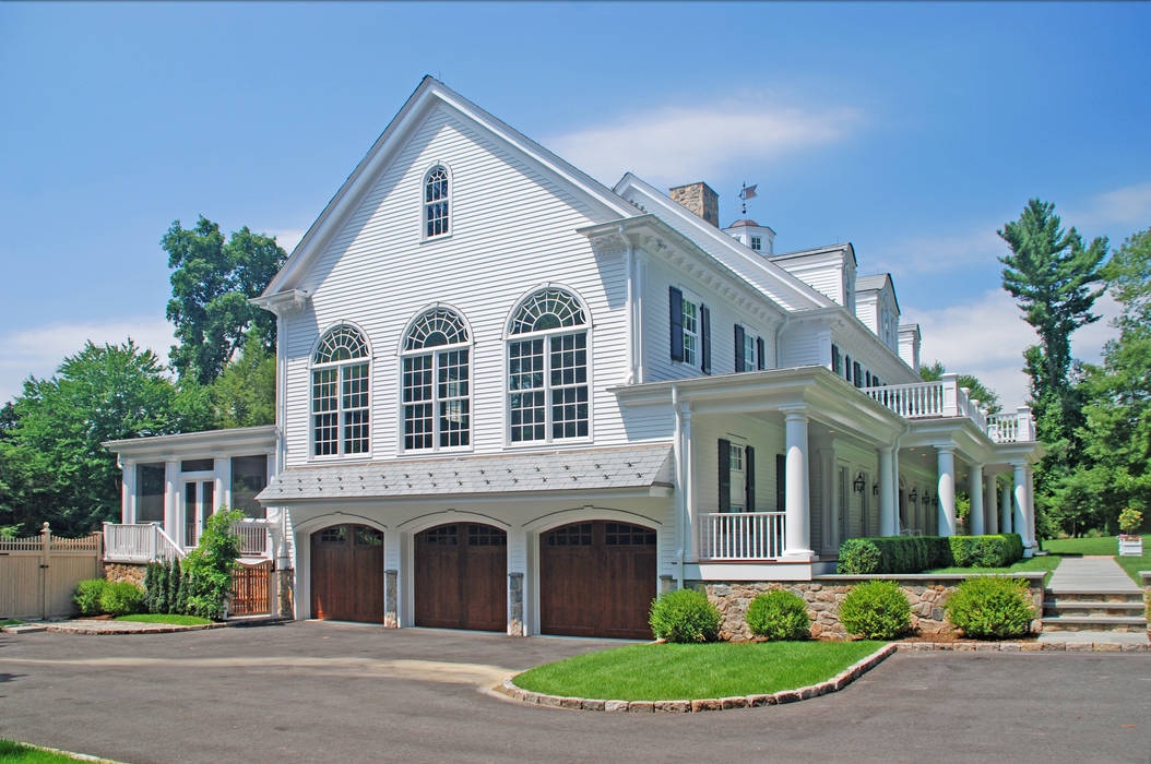 Custom Colonial Home, Westport CT, DeMotte Architects, P.C. DeMotte Architects, P.C. Casas de estilo colonial