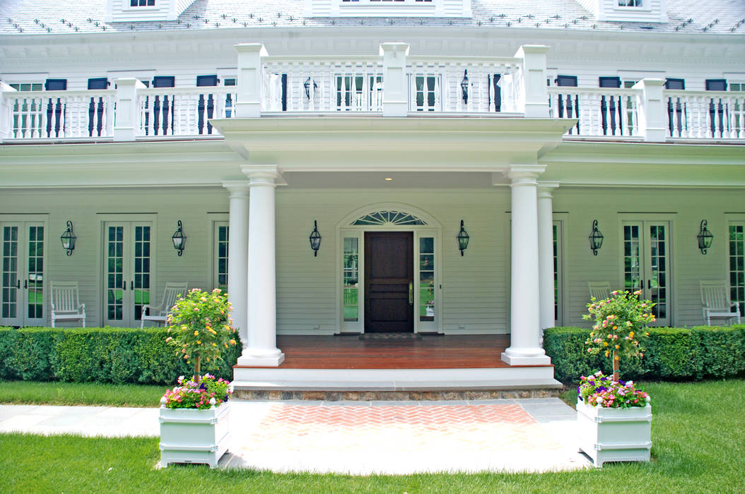 Custom Colonial Home, Westport CT, DeMotte Architects, P.C. DeMotte Architects, P.C. Дома в колониальном стиле