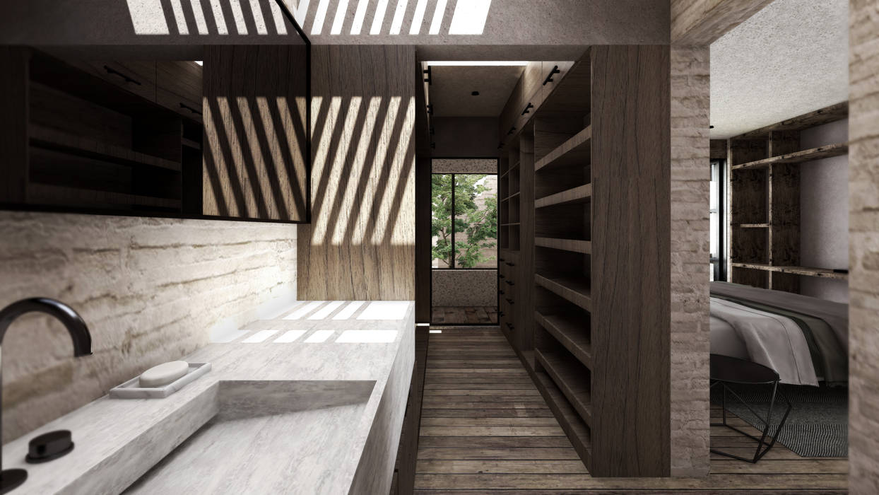 SAHAI UXAN, Mouret Arquitectura Mouret Arquitectura غرفة الملابس