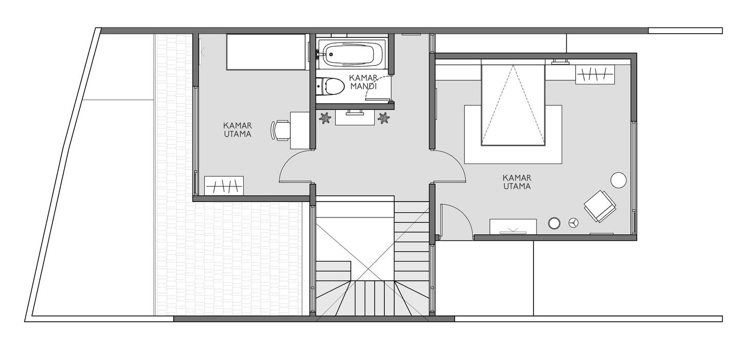 D&A House Cimanggis, Dwello Design Dwello Design Lantai Keramik