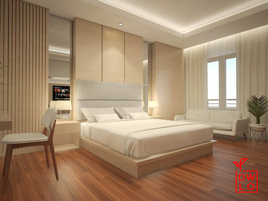 Sangkan Resort Aquapark, Dwello Design Dwello Design Kamar Tidur Modern