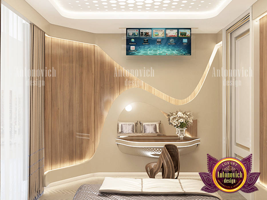 Superb Striking Bedroom Design, Luxury Antonovich Design Luxury Antonovich Design