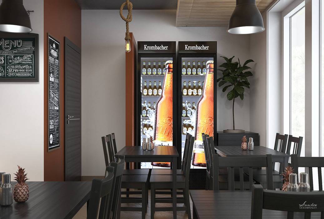 Toro Rosso - Capo d'Orlando (ME), Santoro Design Render Santoro Design Render Commercial spaces Gastronomy