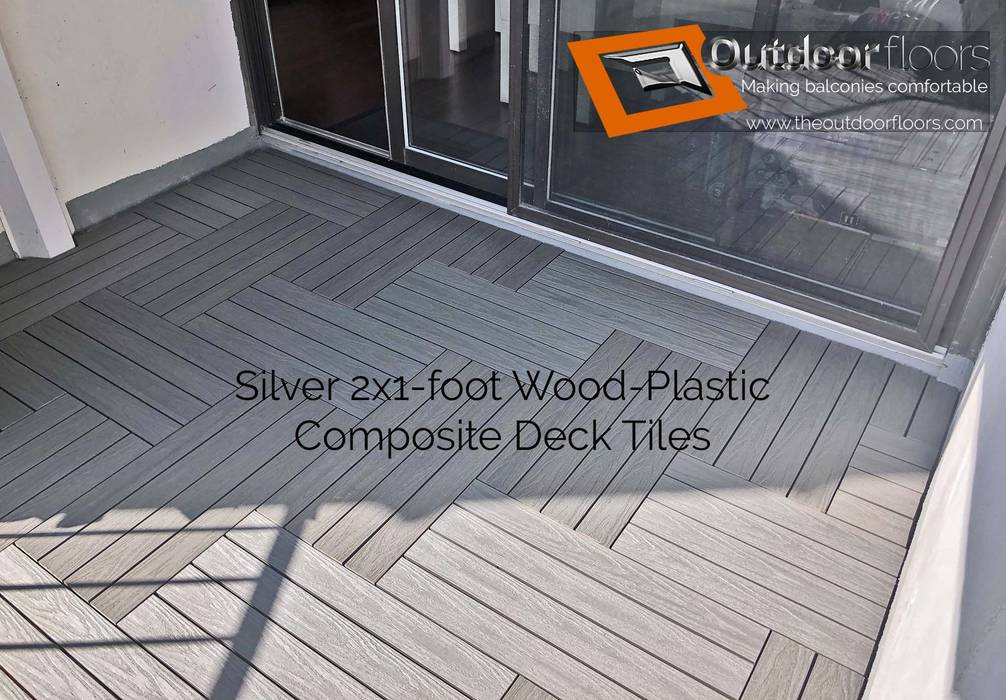 "Silver" Grey 2x1' Balcony Flooring Tiles in Mississauga, Outdoor Floors Toronto Outdoor Floors Toronto 陽台