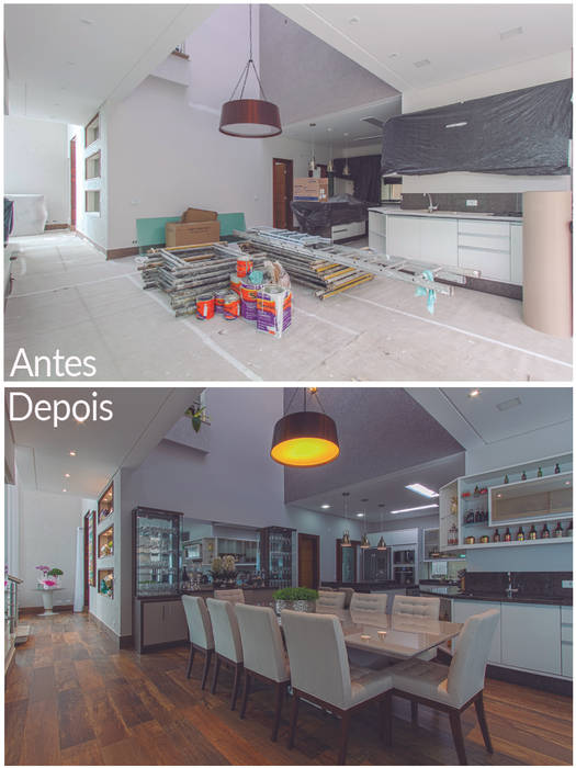 Antes e Depois, Samantha Sato Designer de Interiores Samantha Sato Designer de Interiores