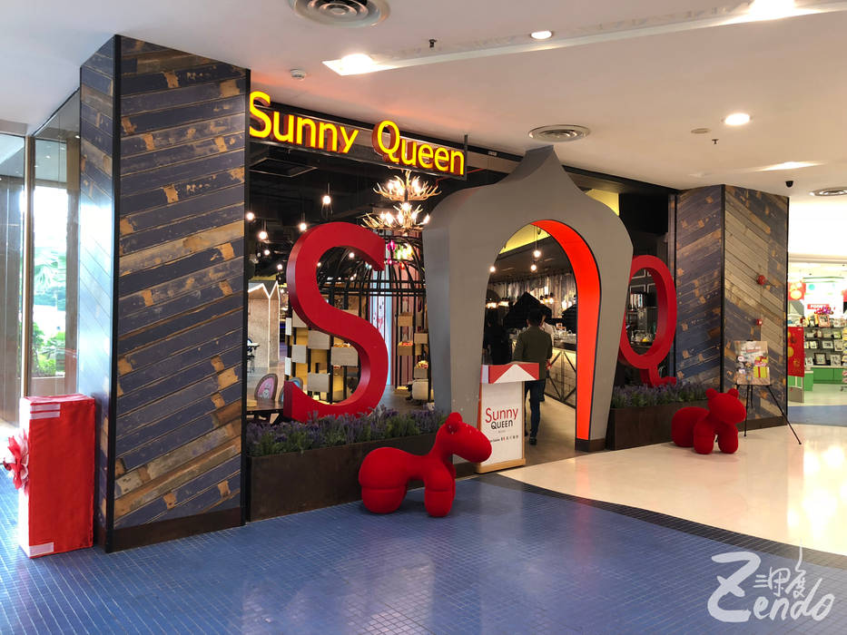 馬來西亞 - SUNNY QUEEN, Zendo 深度空間設計 Zendo 深度空間設計 مساحات تجارية مطاعم