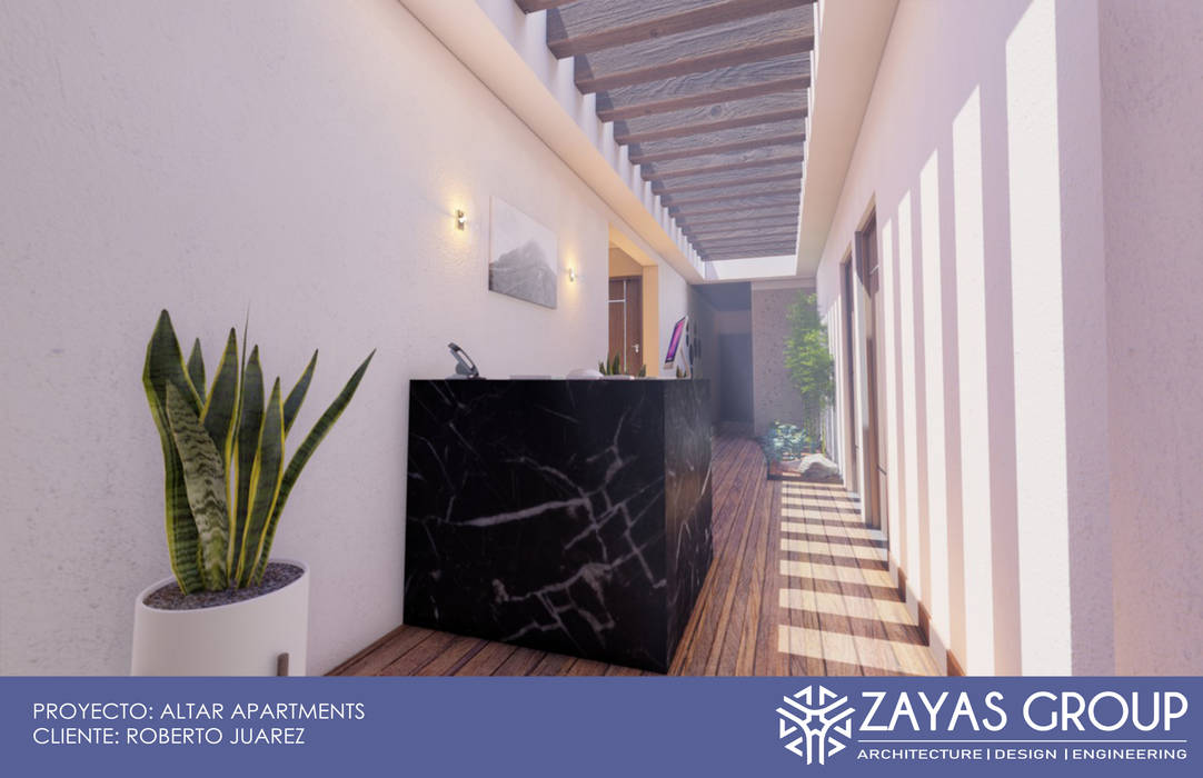 Altar apartments, Zayas Group Zayas Group Escritórios modernos