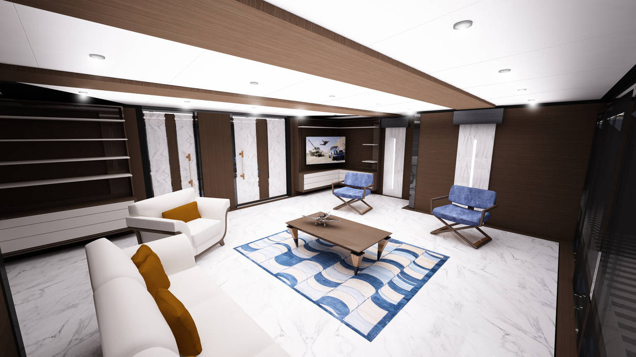 Eleuthera 100m, Azcarate Design Azcarate Design Modern yachts & jets