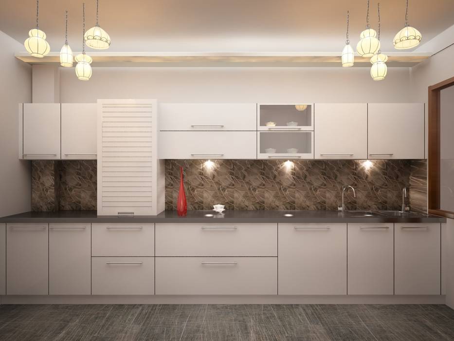 Modular Kitchen, Shahnawaz Interio Shahnawaz Interio Kitchen units Plywood