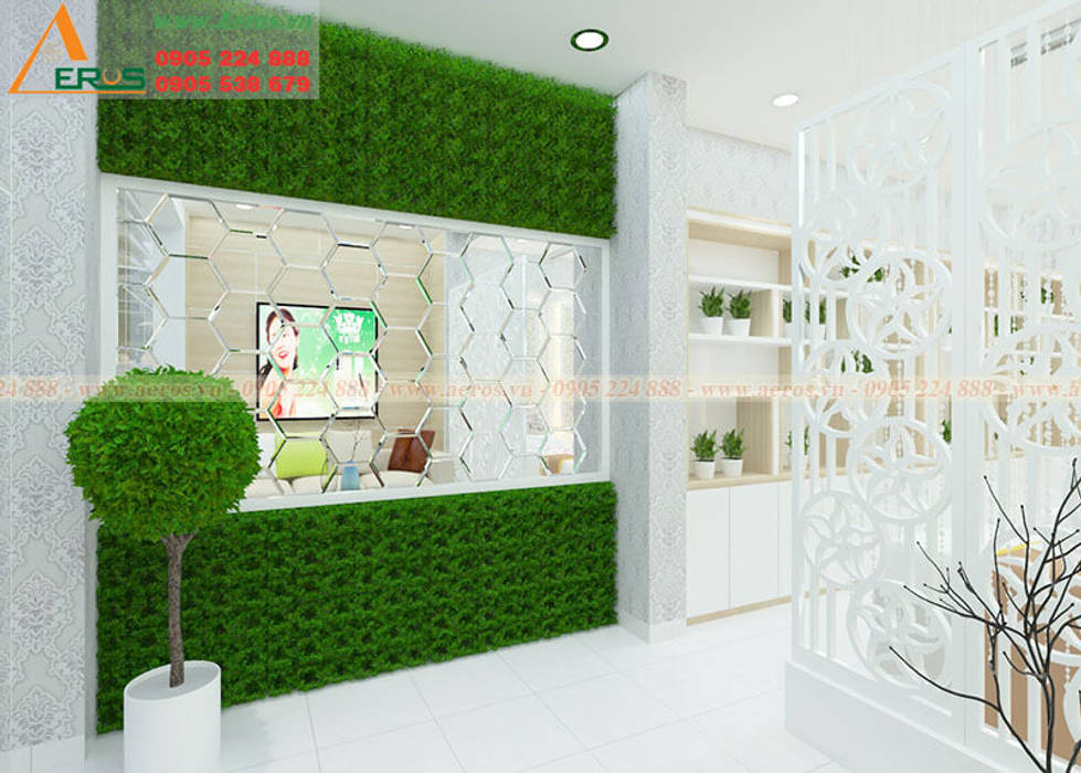 Thiet ke thi cong spa Bich Thuy - Dong Nai, xuongmocso1 xuongmocso1 Commercial spaces Văn phòng & cửa hàng