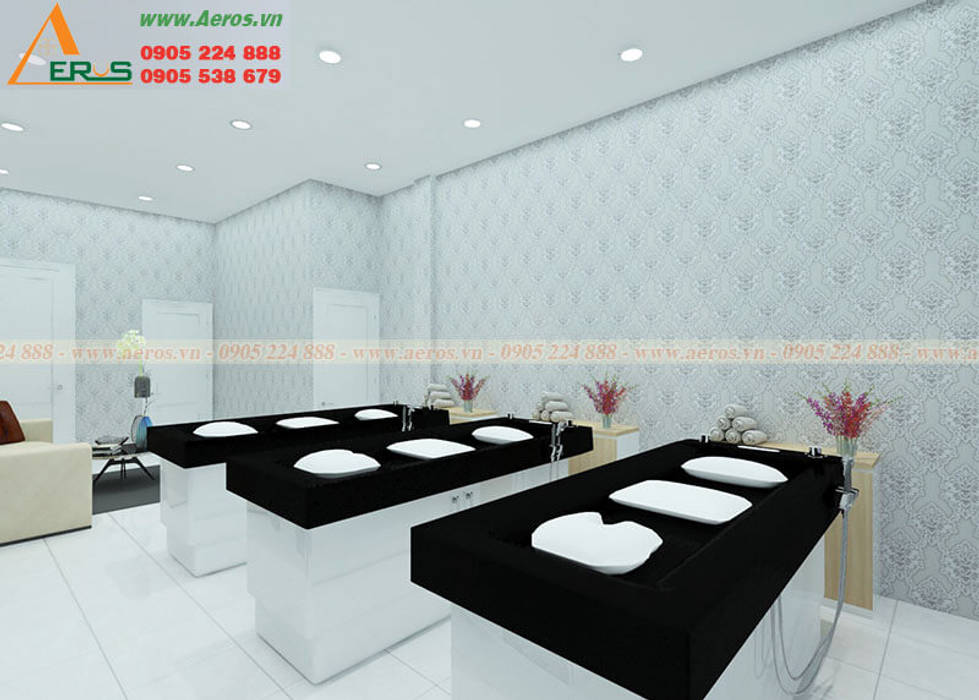 Thiet ke thi cong spa Bich Thuy - Dong Nai, xuongmocso1 xuongmocso1 Commercial spaces Offices & stores