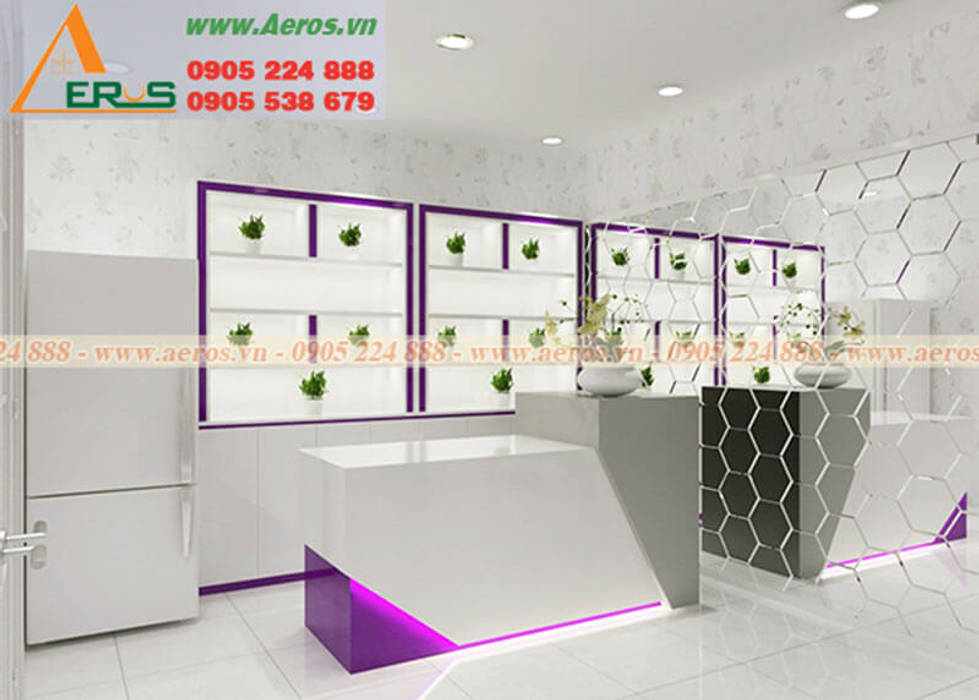 Thiet ke thi cong Spa Beauty - Quan 10, xuongmocso1 xuongmocso1 Commercial spaces Văn phòng & cửa hàng