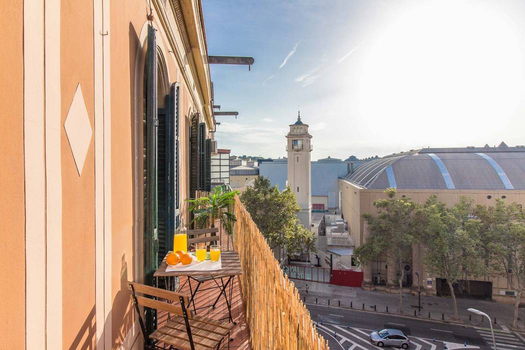 Terraza Impuls Home Staging en Barcelona Balcones y terrazas escandinavas