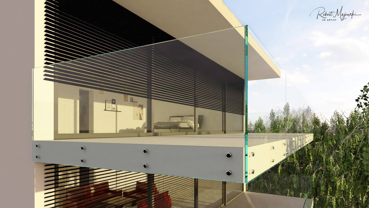 Glass planning and render, 3D Studio & Design | Arquitectura | Desenho | Render 3D Studio & Design | Arquitectura | Desenho | Render شرفة