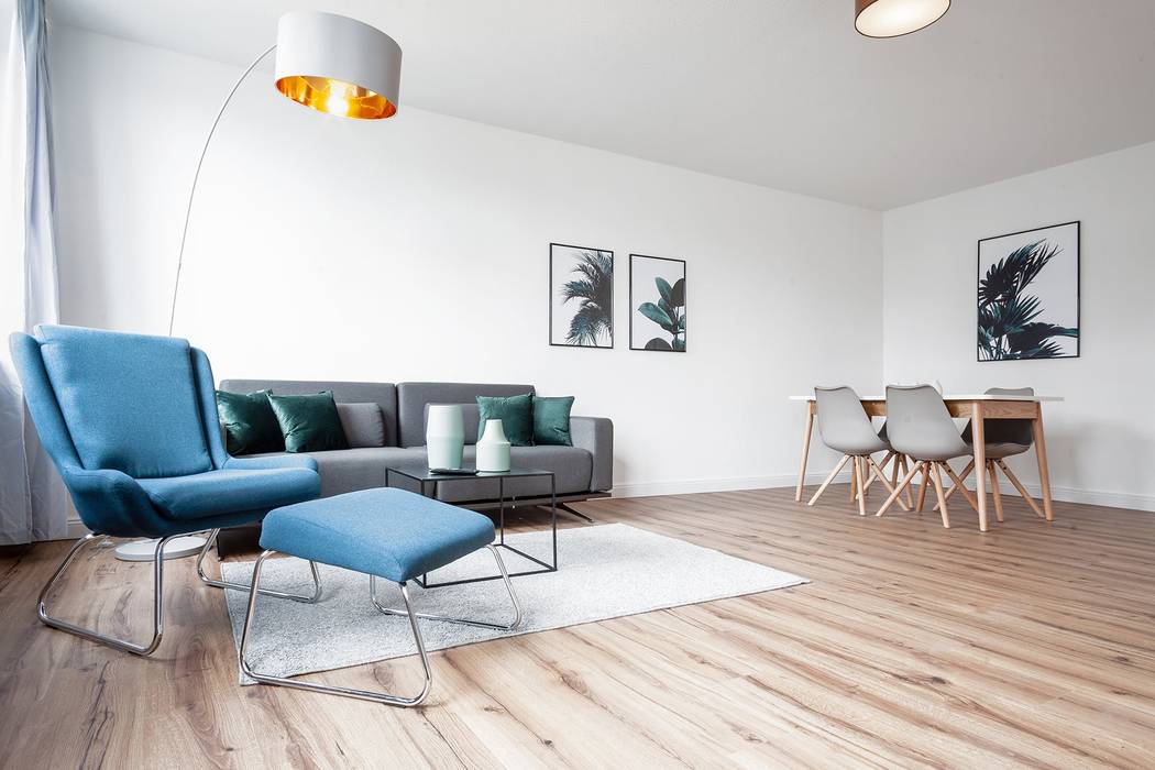 Residential Shoots, Lemon One Lemon One Scandinavian style living room