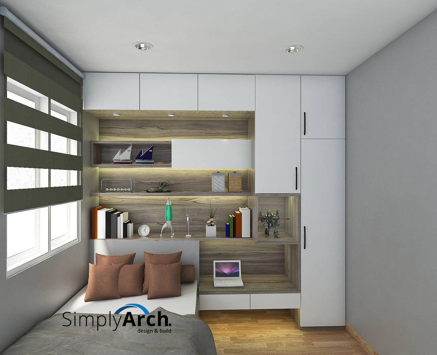 Kamar Tidur Anak Simply Arch. Kamar Tidur Minimalis Kayu Lapis