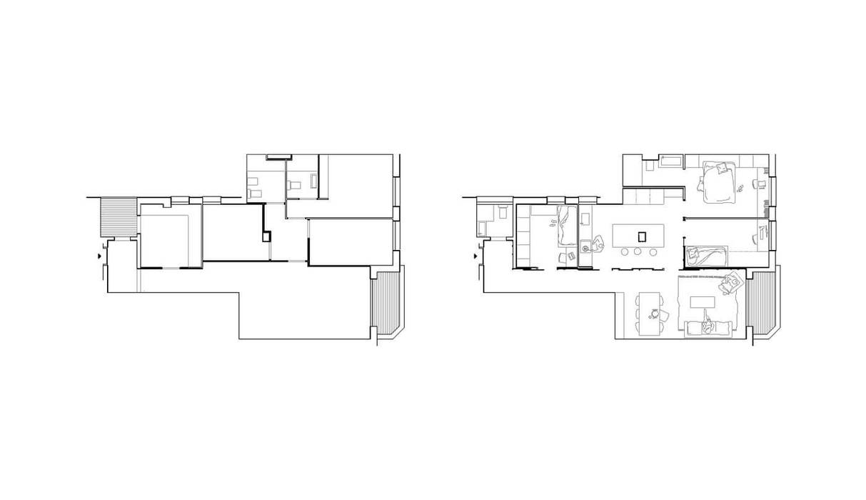 Reforma de un piso de 85m2 en Barcelona, Ofici: arquitectura Ofici: arquitectura