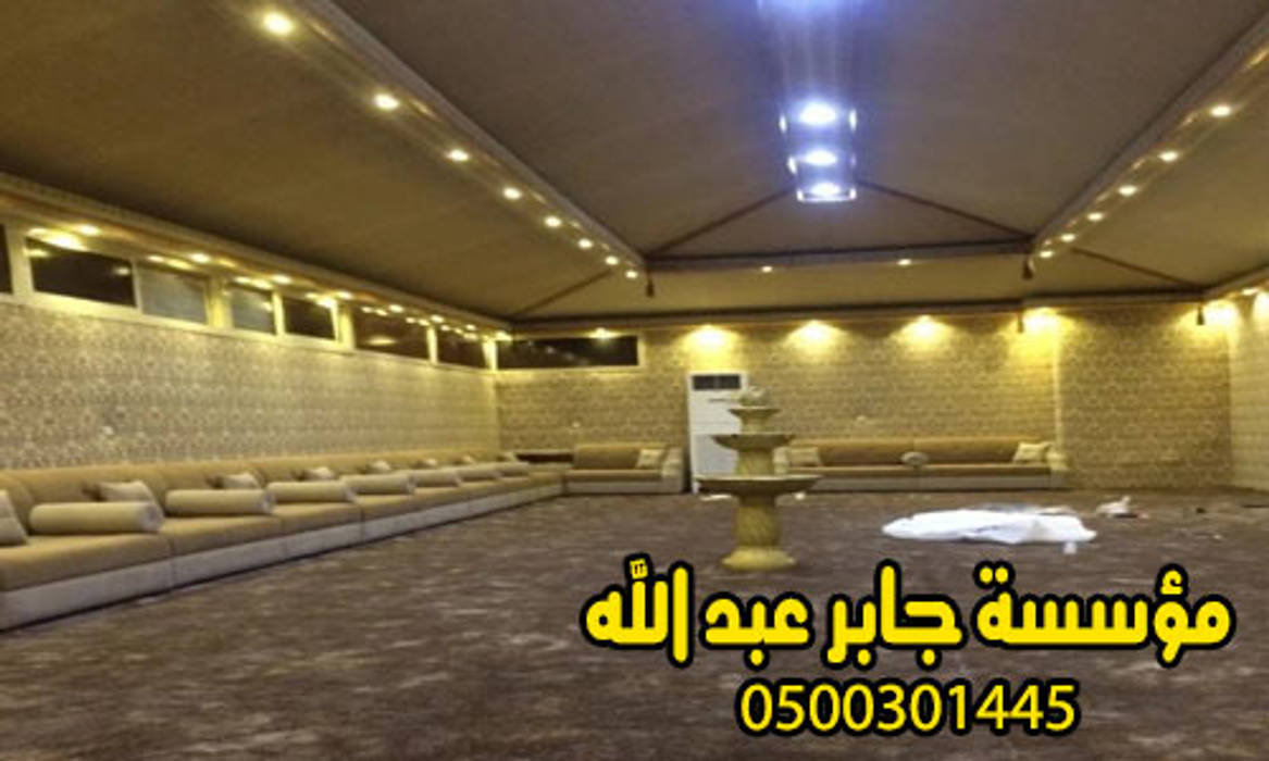 تركيب بيوت شعر وهناجر للبيع جابر عبد الله0500301445, هناجر ومستودعات جابر عبد الله هناجر ومستودعات جابر عبد الله Modern Garden