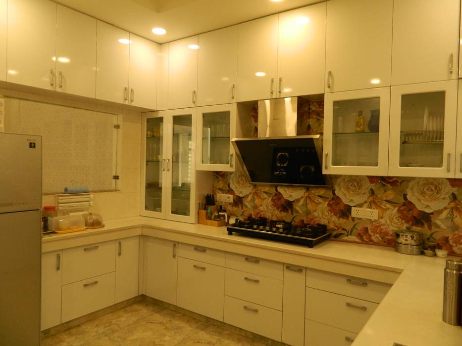Kitchen & Interiors, Sector 46 Noida, hearth n home hearth n home Built-in kitchens