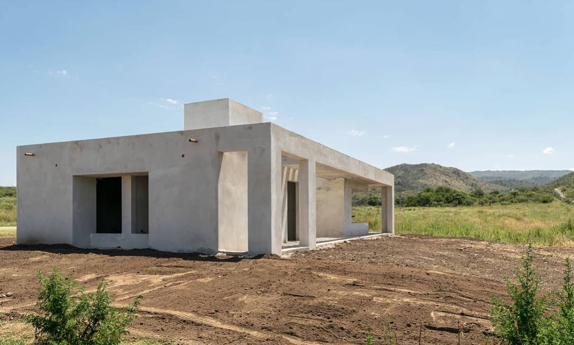 Diseño y construcción de Casa Blanca en "La Hornilla" por 1.61 Arquitectos, 1.61arquitectos 1.61arquitectos บ้านเดี่ยว