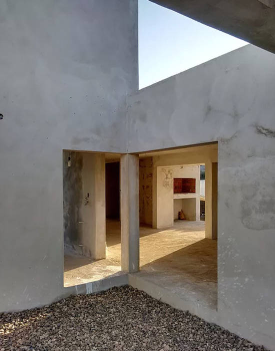 Diseño y construcción de Casa Blanca en "La Hornilla" por 1.61 Arquitectos, 1.61arquitectos 1.61arquitectos 獨棟房