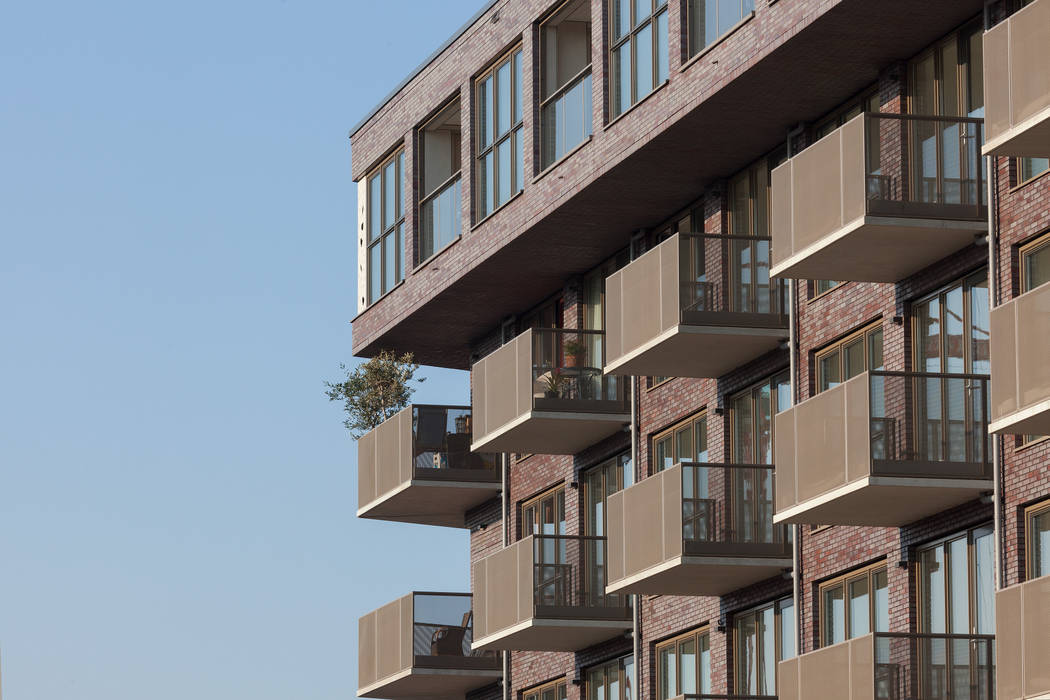 Seniorenwoningen Oostpoort, TEKTON architekten TEKTON architekten Balcony