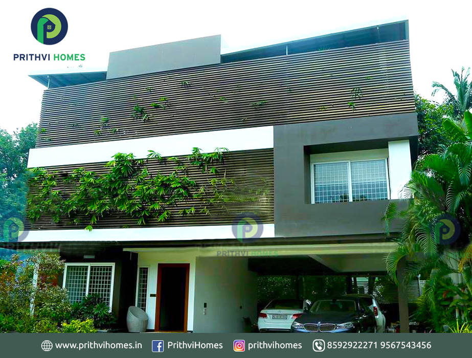 Top Construction Companies in Thrissur, Prithvi Homes Prithvi Homes Balcón