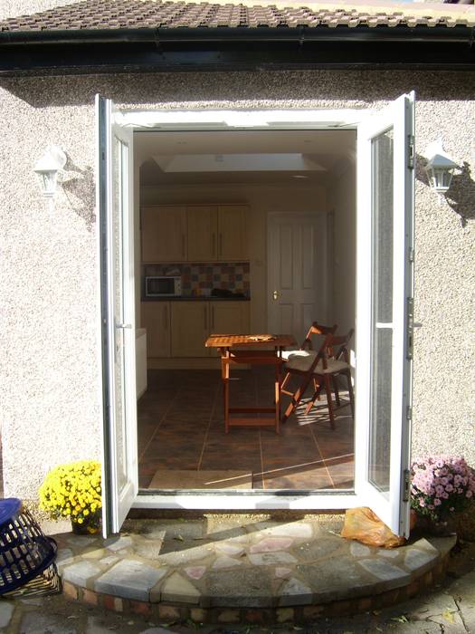 Rear French Doors Arc 3 Architects & Chartered Surveyors Modern houses