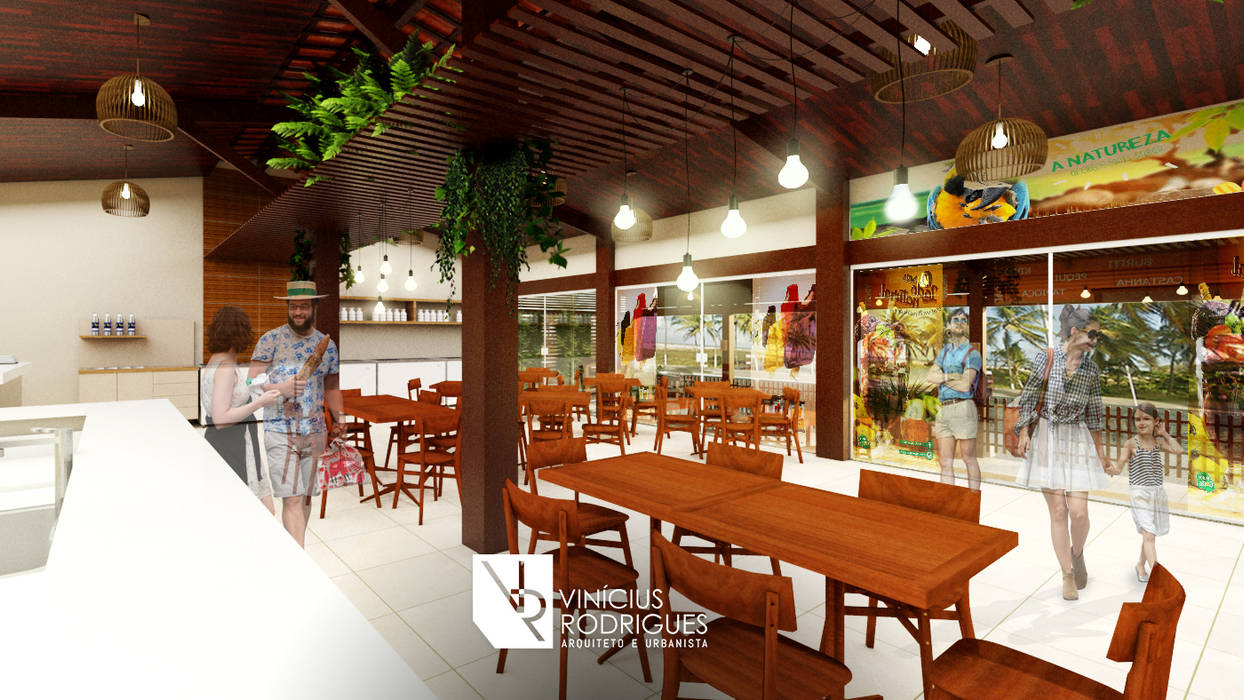 Sorveteria Frutos de Goiás, VR Arquitetura VR Arquitetura Espacios comerciales Restaurantes