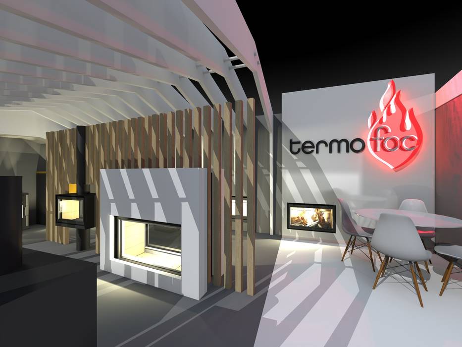 TermoFoc, AR Studio Architects AR Studio Architects Espacios comerciales Salones de eventos