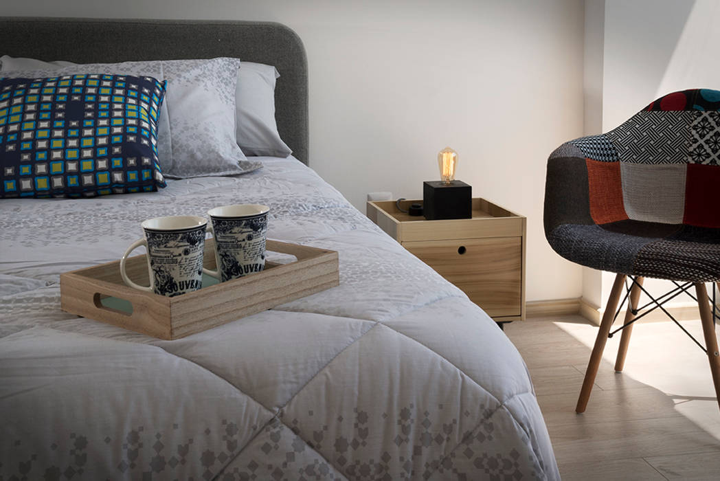 Recámara: Recámaras de estilo  por GAIA 