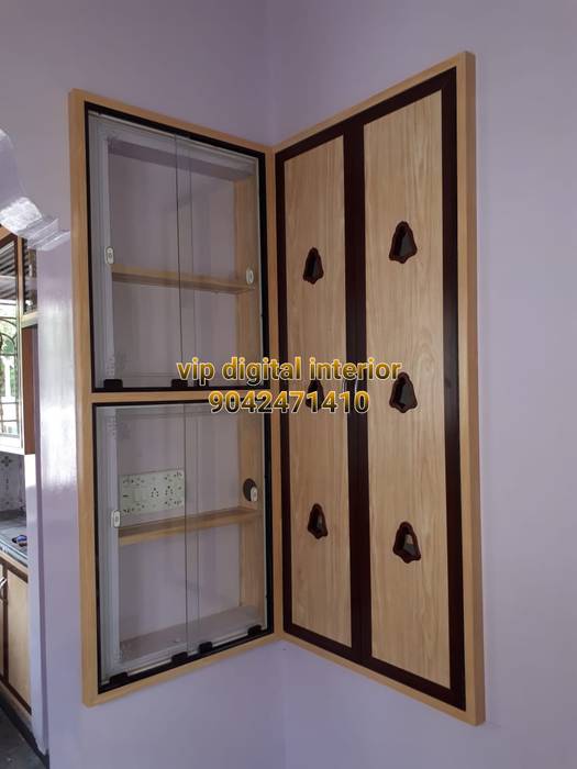 Pvc Pooja Room 9042471410 Vip Digital Interior In Bangalore Multimedia Roomfurniture Wood Plastic Composite Wood Effect Homify