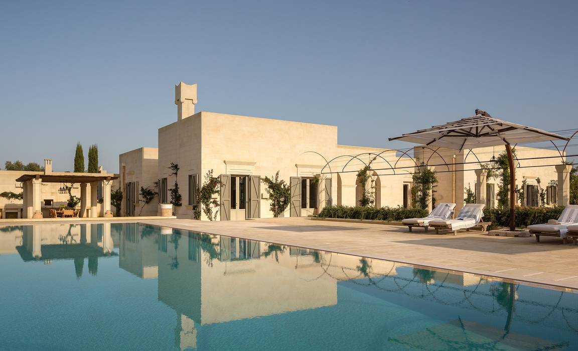 Masseria P2, architetto stefano ghiretti architetto stefano ghiretti สระว่ายน้ำ