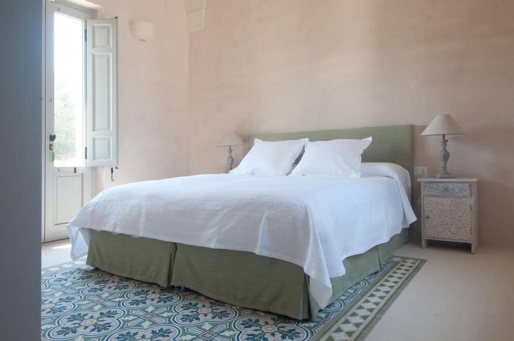 Masseria P1, architetto stefano ghiretti architetto stefano ghiretti Eclectic style bedroom