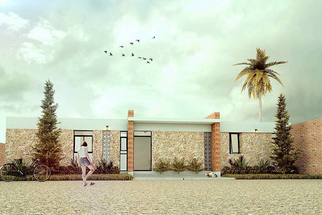 Casa Escondida, Vintark arquitectura Vintark arquitectura บ้านและที่อยู่อาศัย