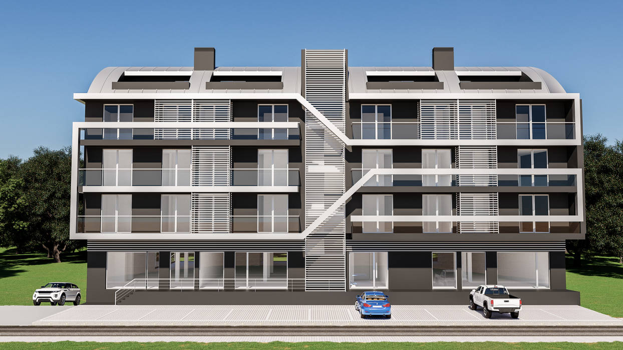 3D ART - Image|Film|Print Modern houses