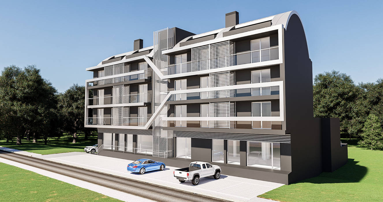 3D ART - Image|Film|Print Modern houses