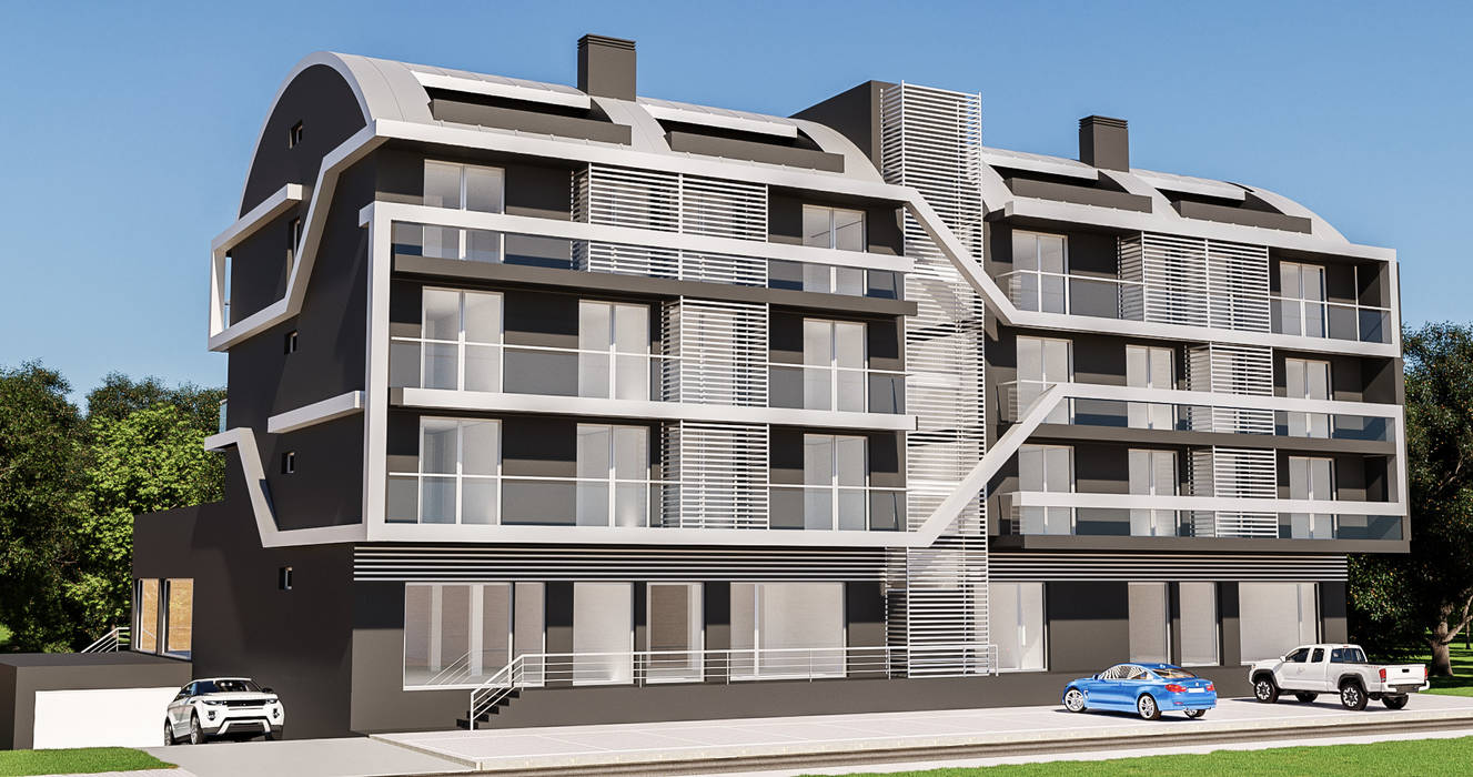 3D ART - Image|Film|Print Modern houses