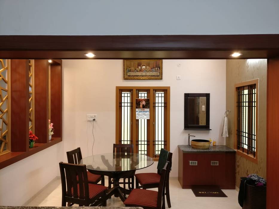 Residential Projects in Chennai, 72° N Design Studio Private Limited 72° N Design Studio Private Limited Asian style dining room