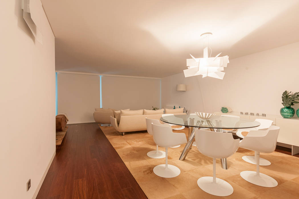 Descanso dos Guerreiros Salas de jantar modernas por MY STUDIO HOME - Design de Interiores Moderno